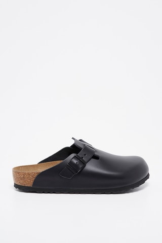 Leren Clogs Boston - Zwart - Normaal