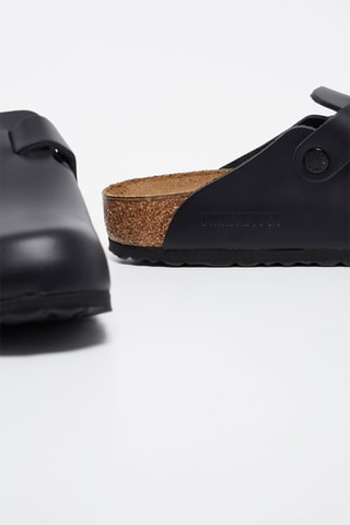 Leren Clogs Boston - Zwart - Normaal