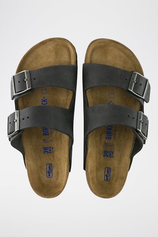 Leren Clogs Arizona - Zwart - Normaal