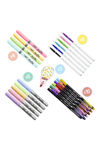Coffret escrita My Stationery Box 28 peças