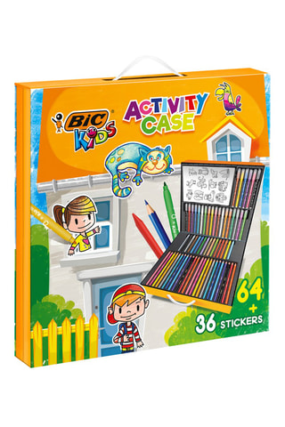 Maleta para colorir Activity Case 
100 produtos