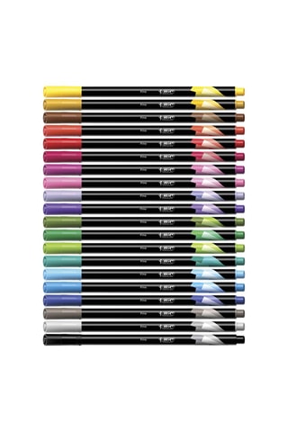12 marcadores Intensity Fine - Tinta rosa
