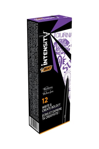 12 marcadores Intensity Fine - Tinta violeta