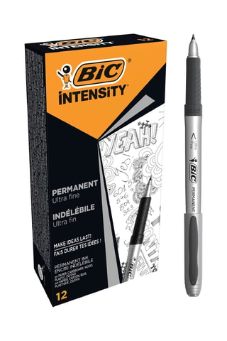 12 marcadores Intens - Tinta preta
