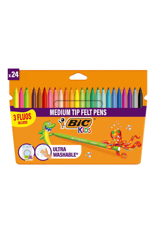 24 canetas de feltro Kid Couleur - 24 cores