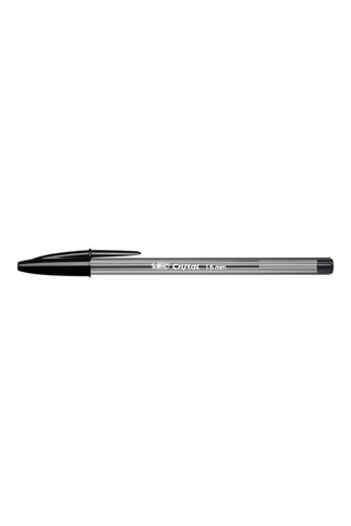 50 esferográficas Cristal - Tinta preta