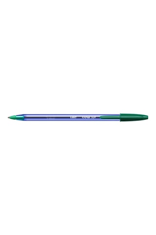 50 esferográficas Cristal - Tinta verde