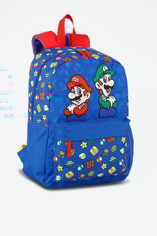 Sac à dos Mario et Luigi Super Mario - Bleu et rouge