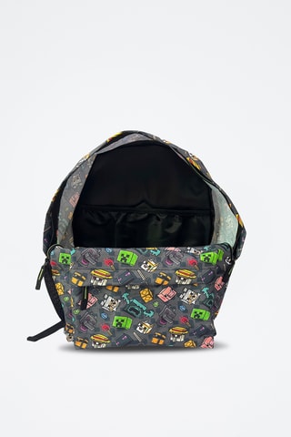 Sac à dos Minecraft - Gris foncé