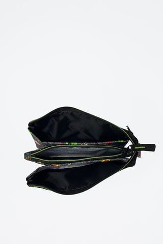 Trousse Minecraft - Gris et vert