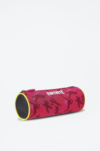 Trousse Fortnite Skull Trooper - Fuchsia et noir
