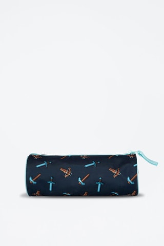 Trousse Minecraft Pica Pica - Bleu foncé et turquoise
