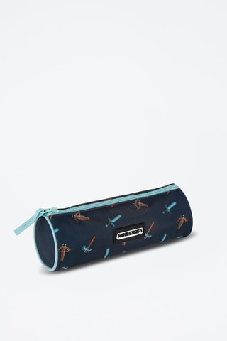 Trousse Minecraft Pica Pica - Bleu foncé et turquoise