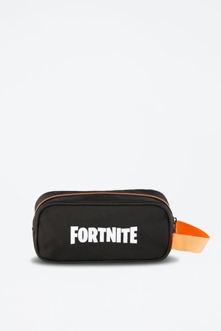 Trousse Fortnite Durrr - Noir et orange