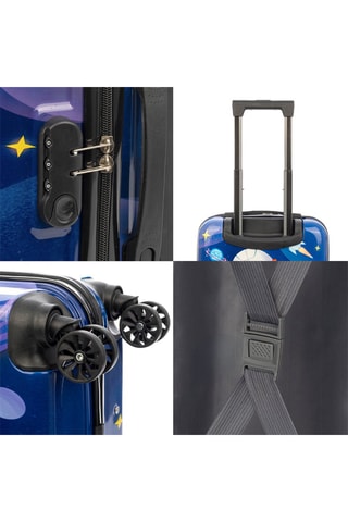 Valise enfant Astronaut - Bleu marine