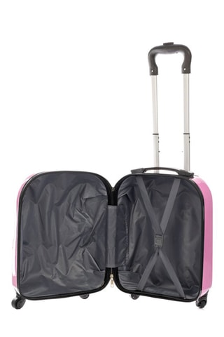 Valise enfant Chat - Rose poudré
