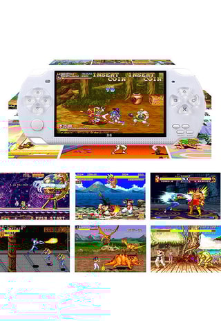 Console de jeux vidéo X6 - Blanc