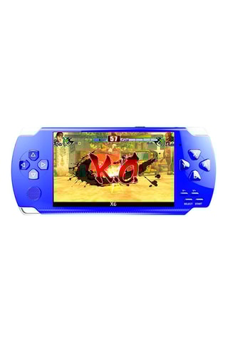 Console de jeux vidéo X6 - Bleu
