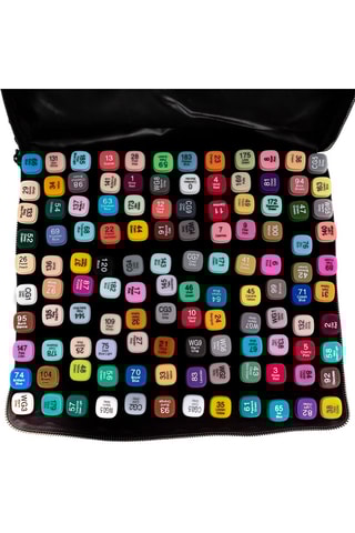 120 marqueurs - Multicolore