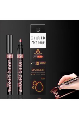 Marqueur liquide - Rose doré