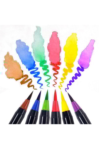 25 marqueurs aquarelle