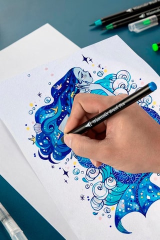 49 marqueurs aquarelle