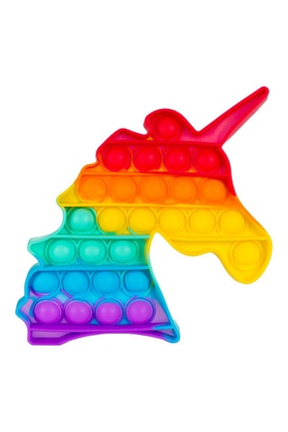 Jouet anti-stress licorne Pop Bubble  Multicolore