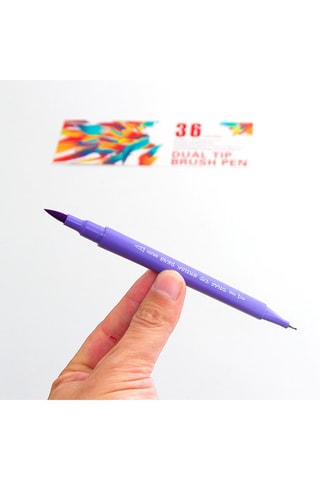 36 feutres - Multicolore