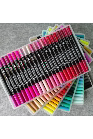 132 feutres - Multicolore