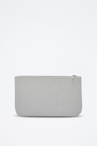 Pochete de couro Prestige - Cinzento