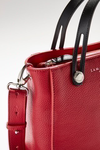 Mala shopper em couro Fidèle - Vermelho