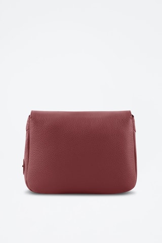 Mala a tiracolo em couro Paris - Vermelho