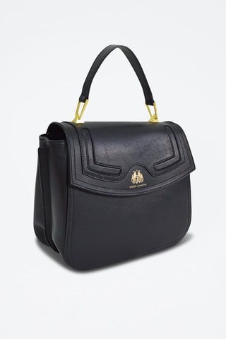 Mala em couro Excellence - Preto