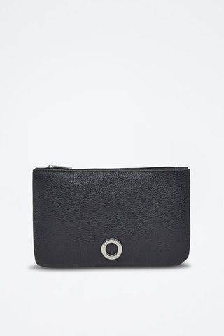 Pochete de couro Prestige - Preto