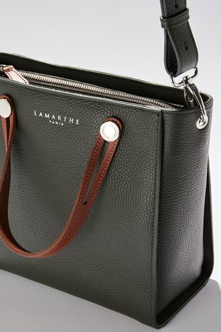 Mala shopper em couro Fidèle - Verde