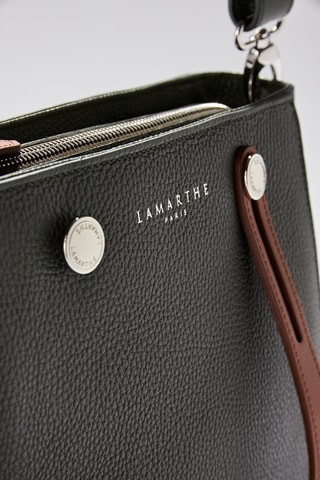 Mala shopper em couro Fidèle - Verde