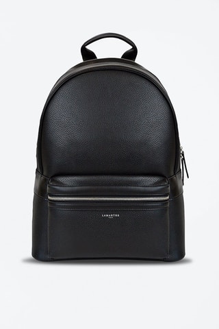 Mochila de couro Free - Preto