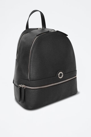 Mochila de couro Select - Preto
