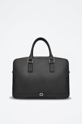 Porta-documentos de couro Select - Preto