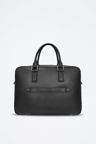 Porta-documentos de couro Select - Preto