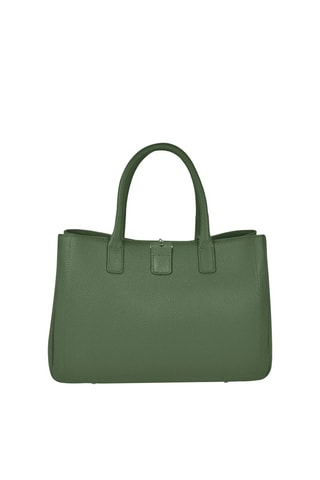 Mala shopper em couro Paris - Verde