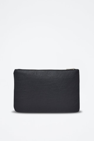 Pochete de couro Prestige - Preto
