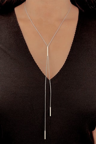 Lange Ketting Zilver