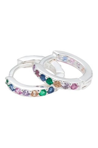 Boucles d'oreilles mini-créoles - Argent