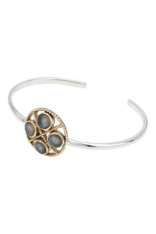 Jonc - Argent et labradorites