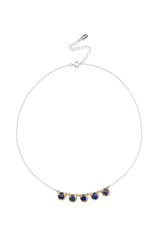 Collier - Argent et lapis-lazuli