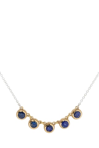 Collier - Argent et lapis-lazuli
