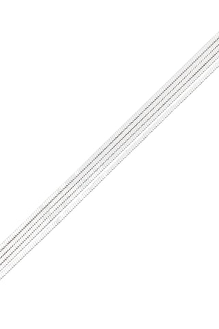Collier multi rangs - Argent