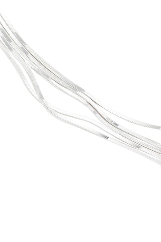Collier multi rangs - Argent