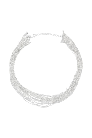Collier multi rangs - Argent